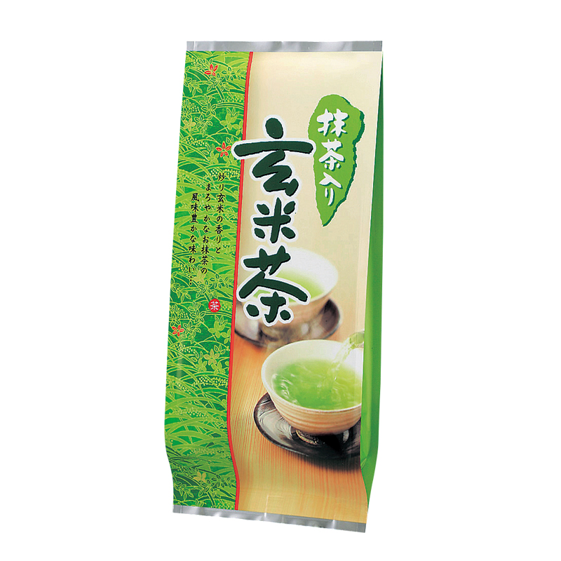 ガゼット袋 露香り〈抹茶入り玄米茶〉200g