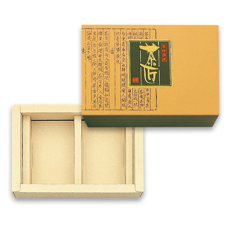 缶詰サイズ缶ギフトケース 喫茶記 100g×2本詰〈クリーム〉